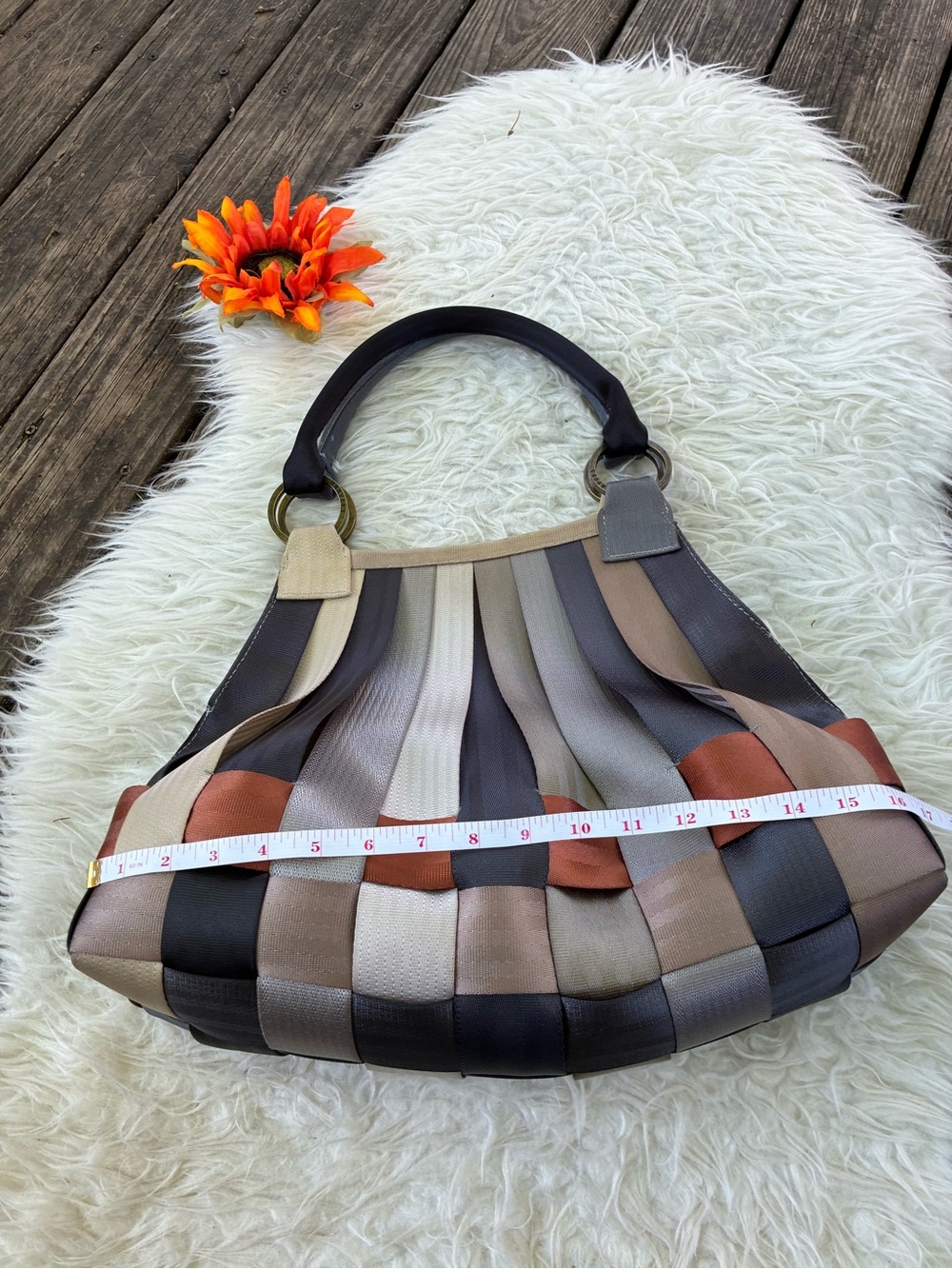 🌺HP🌺Rare GORGEOUS Harvey Stella Treecycle seatbelt bag🌺 - Picture 11 of 12